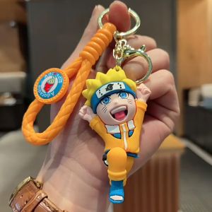 Gantungan Kunci Naruto Keychain Kartun Anime Jepang Naruto Sasuke Action Figure