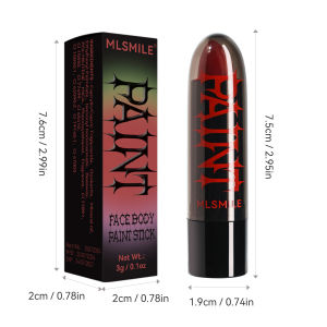 Halloween Face Body Painting Stick Cream Waterproof Light Neon Green Purple Pink Black White Paint Cream Party Art Makeup