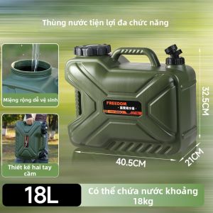 TAFUMAN | Bình Lưu Trữ Nước Dung Lượng Lớn Chất Lượng Thực Phẩm có Vòi