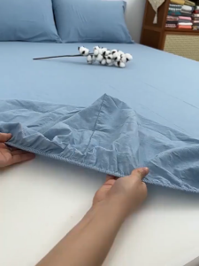 【YOU】 ผ้าปูที่นอน ชุดผ้าปูที่นอน 3.5ฟุต 4ฟุต 5ฟุต 6ฟุต ผ้าปูที่นอนกันไรฝุ่น ผ้าปูที่นอนนุ่ม รัดมุม360°