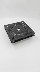 4/6 Inch Braket Ring Meja Putar Besi Persegi/Lazy Susan Bearing Rotating Tahan Lama dan Kokoh Meja Kursi Etalase Putar