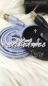KABEL DATA ROBOT TYPE-C RGC100S DATA CABLE TYPE - C 100CM 2.1A COLOUR FULL 1 TOPLESAN ISI 20 PCS