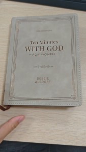 Ten Minute with God for WoMen 365 DaysDevotional Journal Portable Daily ReflectionsNoteBook