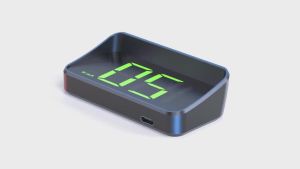 Car Speedometer HUD GPS Head Up Display Digital Speed Meter Windshield Projector For Vehicles Truck Auto Electronics Accessories