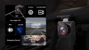 AKEEYO AKY-P1 Dashcam - Compact & Versatile