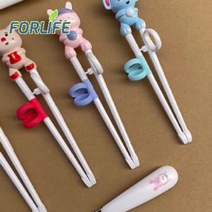 FREE BOX Sendok garpu sumpit stainless anak/ Alat makan anak Cutlery set for baby