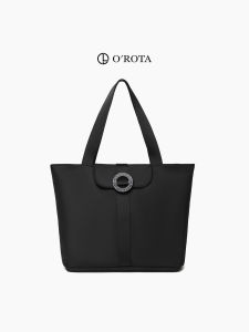 OROTA Large Capacity Womens Tote Bag Commuter Shoulder Handbag Business OL Style Polyester Lining Zipper Closure Soft Oxford Cloth