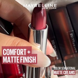 Maybelline Color Sensational Matte Creams Lipstick Matte Lip Gloss - Lazada