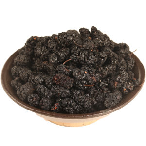 Xinjiang Grade A Dried Black Mulberries For Tea and Beverages