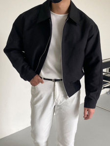 DAVID&ME | Mens Casual Jacket Autumn Spring Stylish Loose Fit