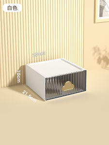 Dust-Proof Bookcase Desktop Transparent Bookshelf Storage Stackable Acrylic Shelf Picture Book Desk Handy Gadget