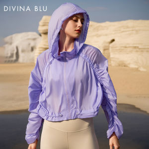 DIVINA BLU | Sun Protection Sport Yoga Jacket