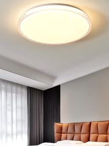 【MG】Modern Chandelier Light for Living Room Tricolor Crystal Cieling Lamps Bedroom Ceiling Lights