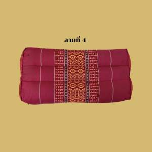 หมอนลายไทย มี 4 ลายข้างในเป็นนุ่น #หมอนลายไทย Flower pillow with Khit pattern