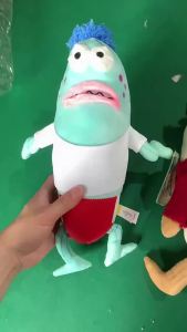 Potdemiel | Potdemiel New Resident Ugly-cute Pedestrian Mermaid Plush Toy Quirky Silly Fish Claw Machine Doll