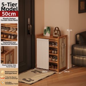 YONGJUE | Indoor Dust-proof Shoe Rack