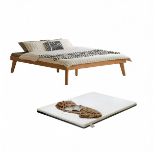 WEISHA | Khung Giường Gỗ Cứng Tatami Đơn Giản