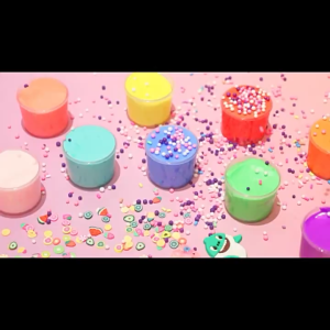 4-Color Checkered Slime Butter Mud 120ML - Scented Non-Sticky with Cute Accessories Soft Clay for Gift