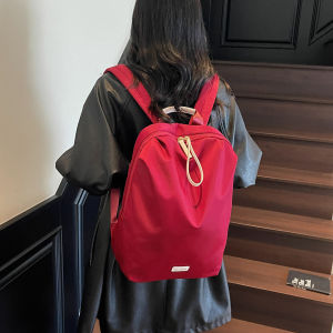 Korean Style Large Capacity Lightweight Commuter Backpack Womens Fashion Casual Travel Backpack Student Class Bookbag Tour Bag