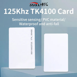 5YOA 100pcs 200pcs EM4100 125khz ID Keyfob RFID Tag Tags Access Control Card Porta Chave Card Key Fob Token Ring Proximity Chip
