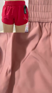 Quần Short Thể Thao-Gym- Yoga cạp cao hai lớp chất mại mát