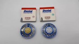 Dental conical Screw Post 120pcs&2Key Dental Screw Post Dental Supplies Golden Plasted Titanium Stainless Steel  Screw Post