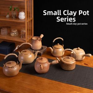 MEISITEKEKE | Outdoor Clay Pot Pumpkin Shaped Tea Boiler