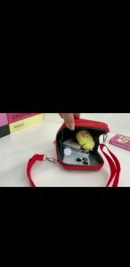 LABUBU Cartoon Cute Children Zero Wallet Mobile Bag Girl Shoulder Bag Crossbody Bag