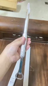 Kẹp inox gắp thức ăn kẹp gắp BBQ inox 316 OYATTON cao cấp an tâm sức khỏe kẹp thịt nướng kẹp đồ nóng đồ mở nắp chai 32cm