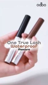 ODBO One True Lash Waterproof Mascara OD9010 5g โอดีบีโอ วัน ทรู ลัช มาสคาร่าหัวเหล็ก กันน้ำ