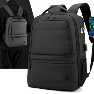 Wepower New Leisure Expansion Business Commuter Laptop Backpack USB Charging Mens Multifunctional Backpack Casual Style