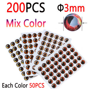 200 Chiếc Mắt Cá 3D Holographic Dùng Làm Phụ Kiện Câu Cá Mồi Câu Cá Giả Bằng Gỗ Nhựa Mồi Popper Tự Chế Mồi Jig Nước Mặn Mồi Câu Băng Gió Lửa Đất Nhiều Kích Cỡ