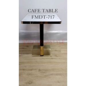 Vedourstyle Cafe Table Acrylic Restaurant Dining Table Luxury Set Cafe Gold Table Coffee Table Meja Makan Meja Kafe 餐桌