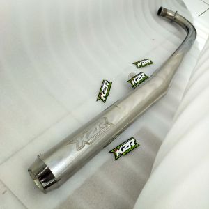 Knalpot RX King Spesial Boban model standar racing suara garing bertenaga ori KZR Racing Project