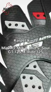 Karpet Karet Yamaha Mio M3-Z-S & Soul GT 125: Aksesoris Motor Yamaha