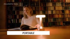 Vimite LED Table Lamp Night Desk Light Aesthetic Wireless USB Rechargeable Adjust Brightness Bar Dining Light for Cafe Hotel Room Bedroom Bedside Decorative Lighting black Sliver Gold