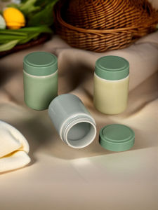 Hộp Đựng Trà Gốm Sứ Xanh Tinh Tế Hình Trụ Đi Du Lịch Có Nắp Xanh Lá Cây Hộp Đựng Trà Nhỏ Kho Trà Gốm Sứ Truyền Thống Trung Quốc