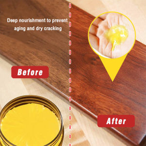 AmoKi Wood Furniture Cleaner Care Wax Solid Wood Cleaning Polish Waterproof Wear-resistant Beeswax