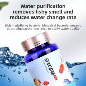 MONLEYTA | Aquarium Water Purifier Fish Medicine Nitrifying Bacteria Fish Tank Use Stable Agent Decompose Fish Excrement Digestive Live Bacteria Liquid