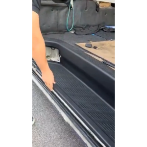 TOYOTA HIACE 200 2005-2018 SIDE DOOR SIDE PLATE DOOR SIDE STEP COVER WITH LAMP LIGHT ABS MATERIAL