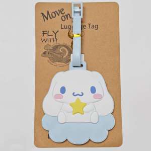 Miniso | Thẻ Hành Lý Bằng Silicon Hoạt Hình Hello Kitty Bộ 4 Thẻ Tên Có Thể Điều Chỉnh Hình Động Vật Dễ Thương Phụ Kiện Du Lịch Cho Mọi Lứa Tuổi