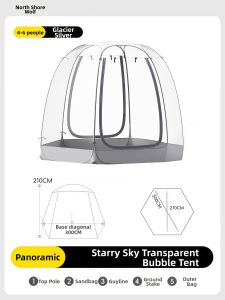 BEIANLANG | Transparent Portable Tent for Camping Bubble House