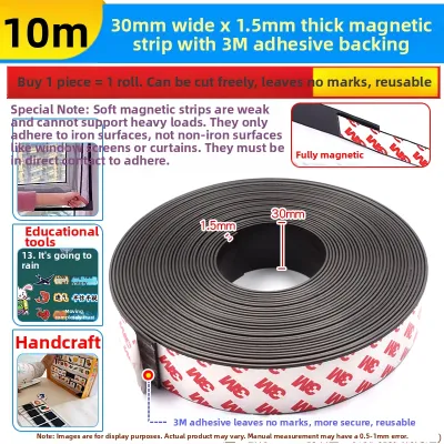 Risym | Teaching Use Self-Adhesive Magnetic Strip