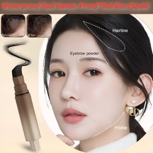 Waterproof And Sweat-Proof Hairline Liquid Cover Gray Hair Shadow Powder Cover High Forehead Filling Artifact