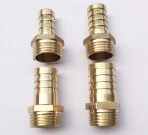 Đầu nối thau đuôi chuột ren ngoài 21 (1/2) nối ống