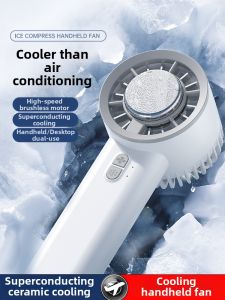 MENGCHUANG | Portable Handheld Mini Fan Cooling USB Rechargeable Small Personal Fan 2024 New Model Dream Creation BFFS Summer Cooling Tool