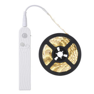 Motion Sensor Strip Light LED Under Cabinet Lighting for WardrobeStairPantryUnder CabinetCupboardBedLocker