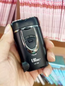 Máy Cạo Râu Sạc Điện Lingke Thiết Kế Nhỏ Gọn Dễ Dùng Tông Đơ Tỉa Râu Mini Không Dây Cạo Êm Mịn Nhanh Chóng An Toàn TIDO TI DO