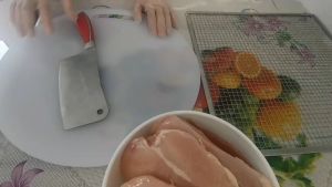 Homemade Dehydrated Chicken Slice Dog Treats Dog Snacks Dog Treat Snack Dog Snack Food 狗狗零食 宠物零食