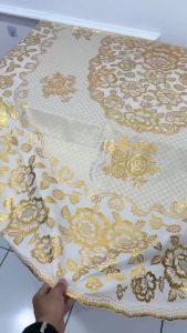 Taplak Meja Makan Oval Besar 150x228cm Taplak Meja Premium 8 Kursi Motif Bunga Aesthetic